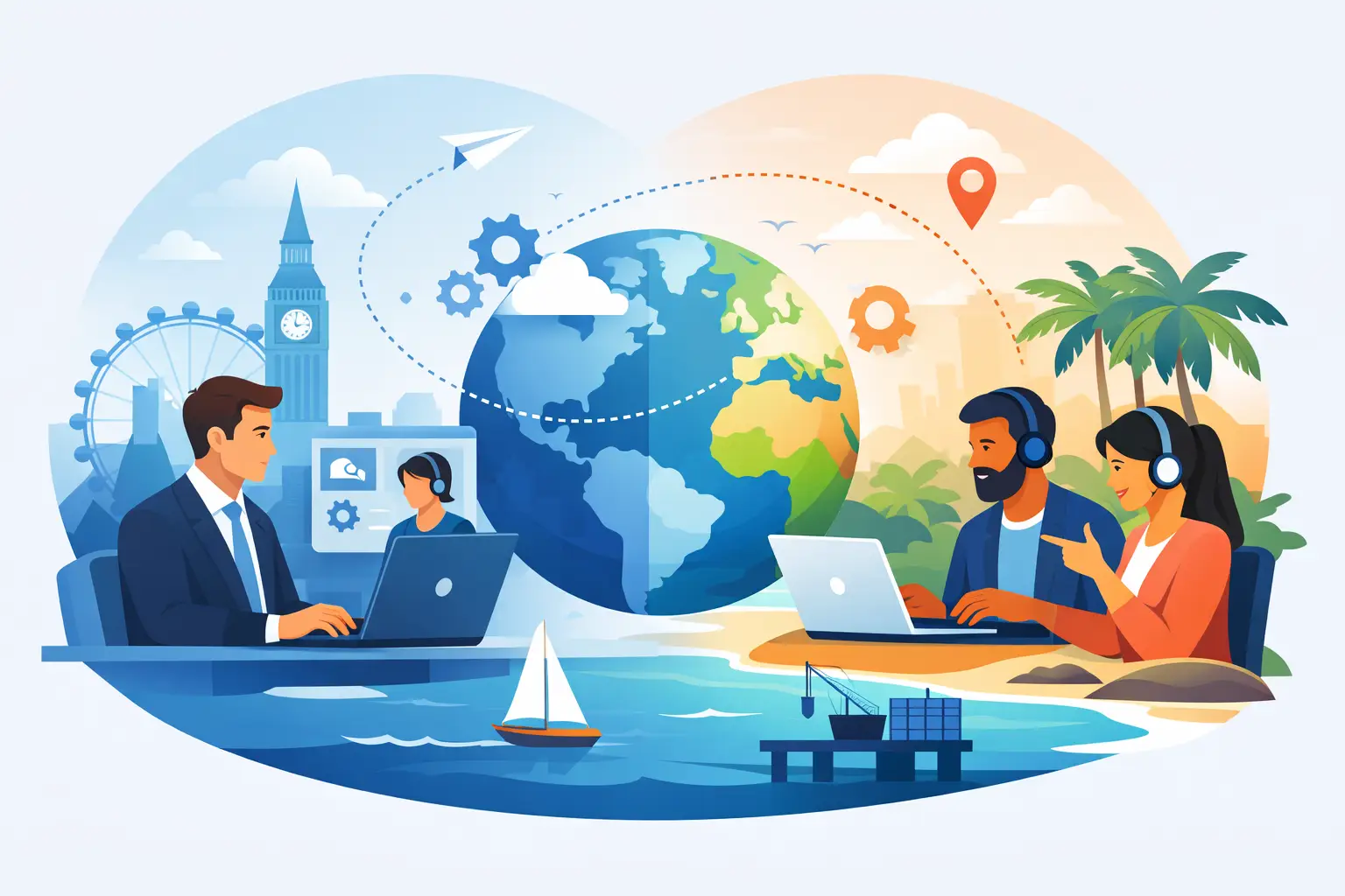 Hire Offshore Developers UK Managed